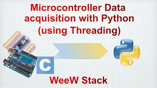 001 - Using Python to read Serial data from Arduino STM32 using threading and curses libraries