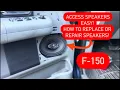 F-150 SPEAKER REMOVAL EASY F-150 2005 2006 2007 2008 Ford