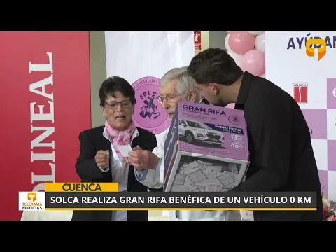 Solca realiza gran rifa benéfica de un vehículo 0 Km
