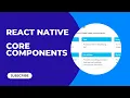 React Native - View Text TextInput Image Component