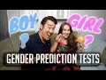 GENDER PREDICTION TESTS - Is It A Girl Or Boy Chinese Calendar Ring Test and More