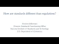 How Are Standards Different Than Regulations