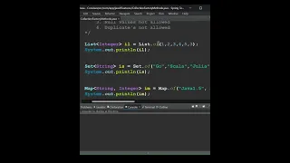 Java9 Factory Methods Shorts