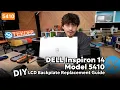 DIY Laptop Repair Dell Inspiron 14 LCD Back Cover 5410