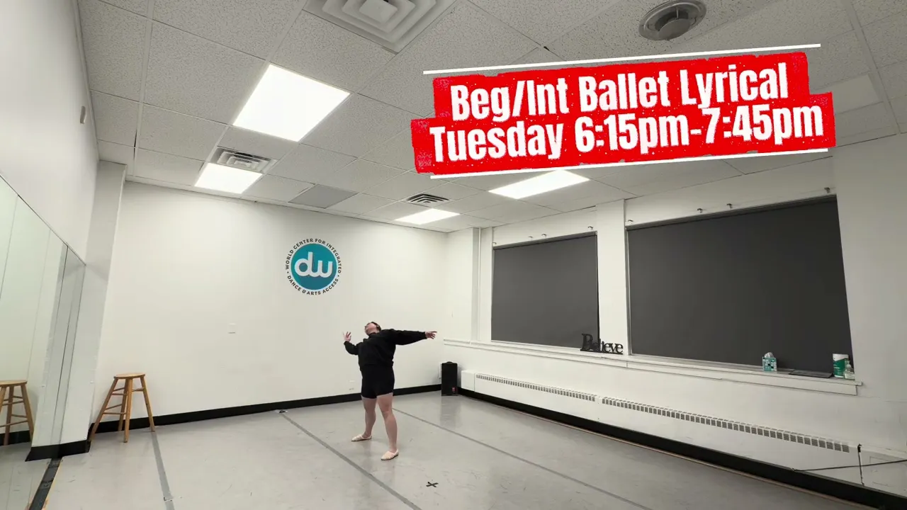 Season 2 Beg/Int Ballet/Lyrical Tuesday 6:15-7:45PM