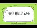 Know Your Status - How to Prevent Germs