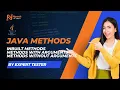 Session 13 Java for Selenium Java Methods Methods With Arguments Methods without Arguments