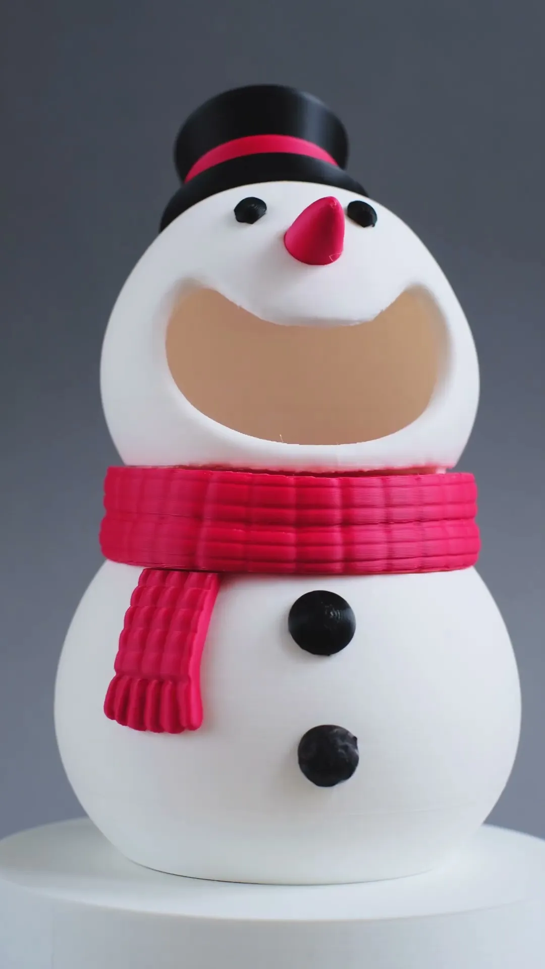 Snowman Candy Holder – Cute Christmas Treat Box