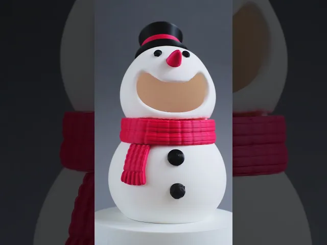 Snowman Candy Holder – Cute Christmas Treat Box video thumbnail