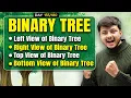 Binary Tree Left View of Binary Tree Right View of Binary Tree Top View of Binary Tree