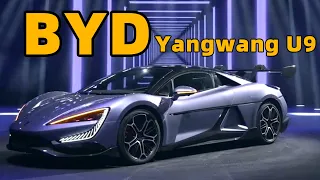 Download BYD Yangwang U9 details, priced at 1,680,000 RMB, 1,306 hp, 2.36 sec. 100 km acceleration MP3