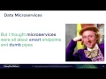 Building resilient and evolutionary data microservices