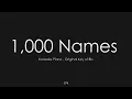 Phil Wickham - 1,000 Names | Piano Karaoke [Original Key of Bb]