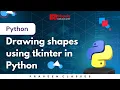 Drawing Shapes using tkinter in Python
