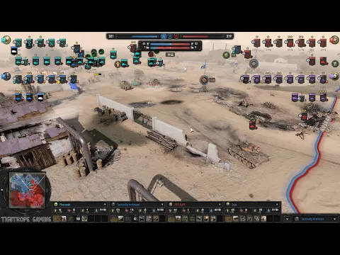 COH3 2v2 Zulu (UK) & PAX_AJAX (US) vs Phocesde (AK) & Tactically Irrelevant (WM)