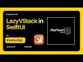 SwiftUI Views Exploring LazyVStack vs VStack for Better Memory Efficiency and Performance