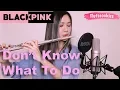 Download Lagu BLACKPINK -  Don't Know What To Do [Flutecookies cover]
