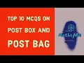 10 IMPORTANT MCQs ON POST BOX AND POST BAG MathsABC