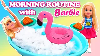 Barbie Vlogs Her Morning Routine Fun Videos For Kids  Barbie Vlogs Her Morning Routine Fun Videos For Kids