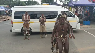 ditau tsa koma street performers in soweto 