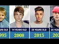 Justin Bieber Transformation From 1 to 31 Years Old