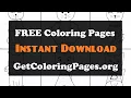 Cute cat coloring pages