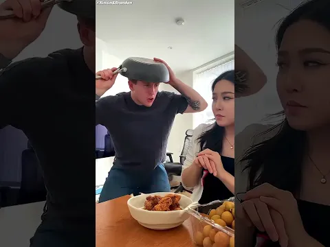 He Pranked His Girlfriend by Copying Her Reaction... Then She Gave Him a Look 😂