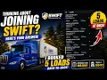 Swift Lease Operator Booking 5 Loads Ahead