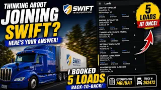 Swift Lease Operator Booking 5 Loads Ahead