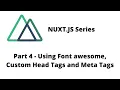 Nuxt Tutorial Composition API - Part 4