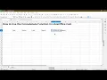 How to Concatenate Cells in LibreOffice Calc