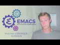 Bring a Web Browser Python Javascript and more to EMACS - Emacs Application Framework