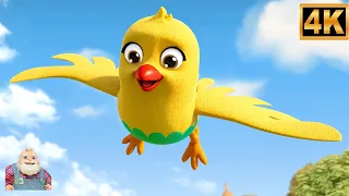 Chidiya Udi Ud Na Saki, चिड़िया उडी उड़ ना सकी, Bacchon Ke Gaane, Old Macdonald Kids Hindi Rhymes