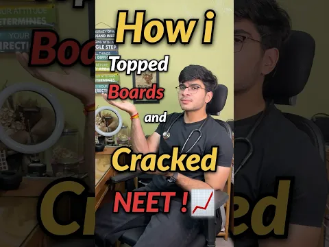 Boards aur NEET mein top kaise krna h!?🫡🥼 #neet #neet2027 #mbbs #boardexam #trending