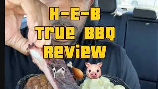 Trying H-E-B s True BBQ for the first time