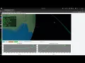 Python 3D Falcon 9 Launch Orbital Simulator