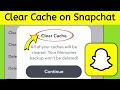 How To Clear Cache on Snapchat