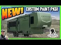 ALL NEW Custom Paint HERO EDITION 35ft Couple s Upscale Fifth Wheel 2025 Keystone Cougar 316RLS