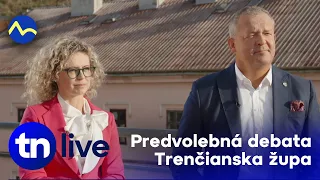 Koalícia vs. spojená opozícia. Veľký súboj o post župana v Trenčianskom kraji | Voľby 2026 | TN live