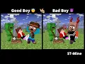 Good Boy VS Bad Boy. Part 7. #minecraftanimation @ST-Mine