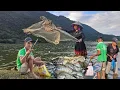 Download Lagu We vingen veel soorten vis in een groot meer | Het dagelijkse leven van Tieu Vi