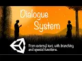 DIALOGUE SYSTEM UNITY TUTORIAL