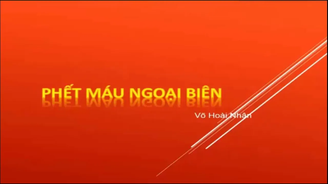 THỤC HÀNH HUYẾT HỌC : Phân Tích Phết Máu Ngoại Biên