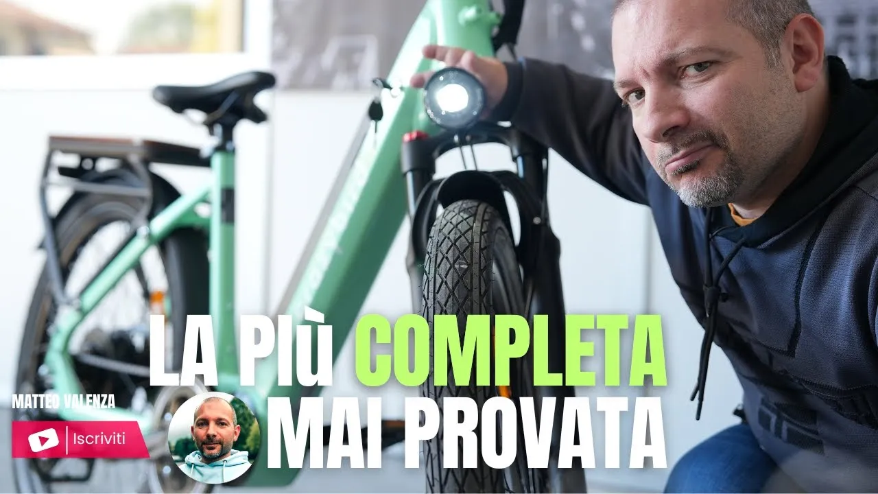 CrazyBird, e-bike con motore centrale: montaggio e primo test