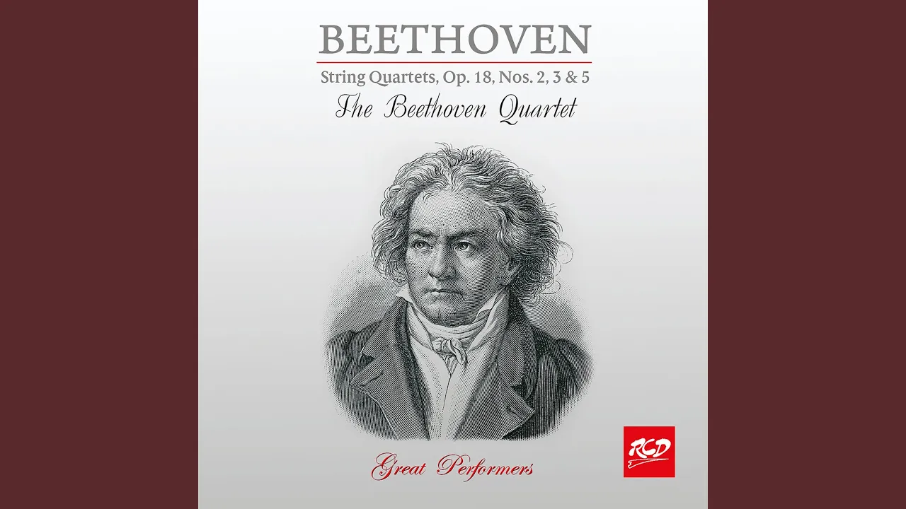 String Quartet No. 2 in G Major, Op. 18 No. 2: II. Adagio cantabile String Quartet No. 2 in G Major, Op. 18 No. 2: II. Adagio cantabile