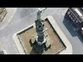 Nelson Monument norfolk Drone