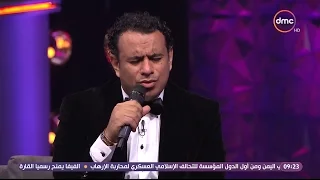 عيش الليلة الفنان محمود الليثي يغني ابتهال للشيخ النقشبندي بصوت رائع دندنها