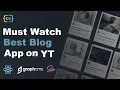 This Beginner React Full Stack Blog Website Tutorial Will Shock You - Watch Now