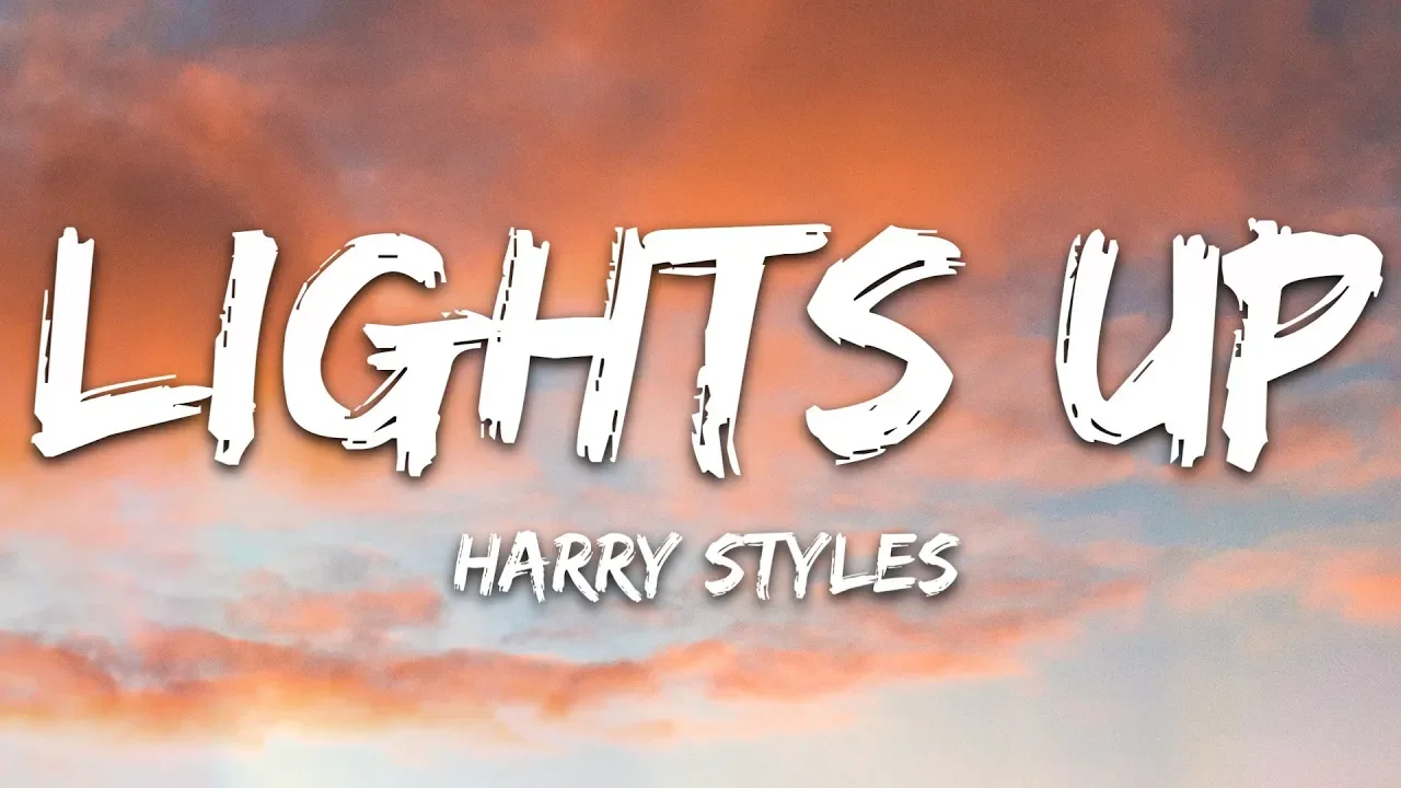 Harry Styles - Lights Up (Lyrics)