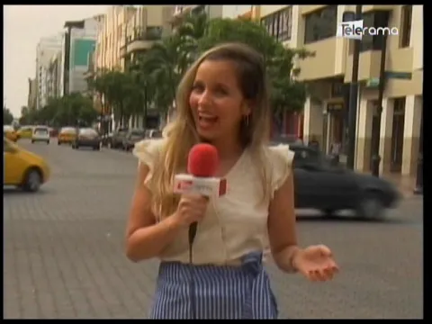 Caíste: Se pintará los edificios de la 9 de Octubre con los colores de la bandera de Guayaquil amarillo, azul y rojo
